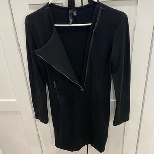 EDUN Asymmetrical Black Zip Coat/Jacket Size Small
#asymmetrical #black #small